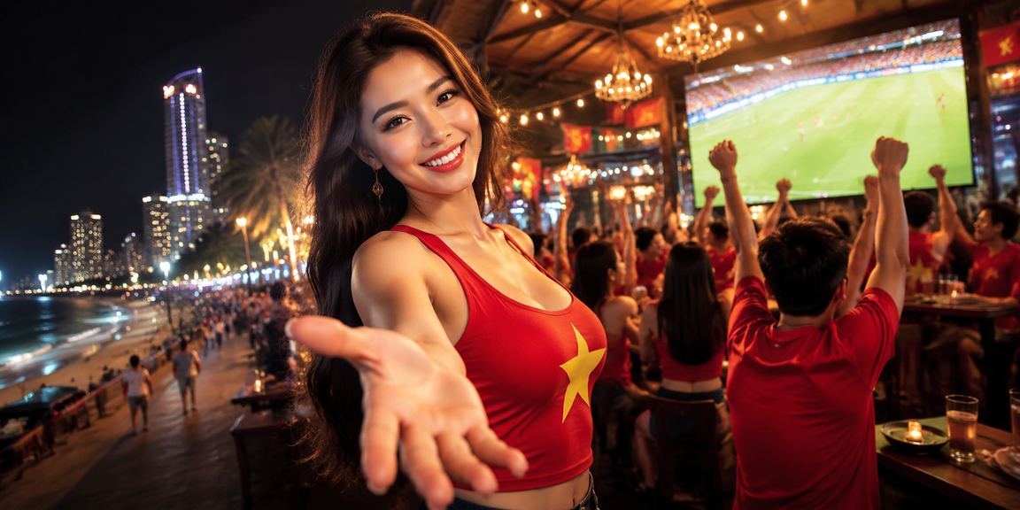 Không khí lễ hội game slot tại Nha Trang với người chơi sôi động trên điện thoại di động